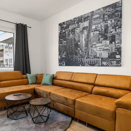 Homely-apartment Manhattanart, Zentral, Parkplatz, Billard,ps4, Dart, Balkon شقة بيليفيلد