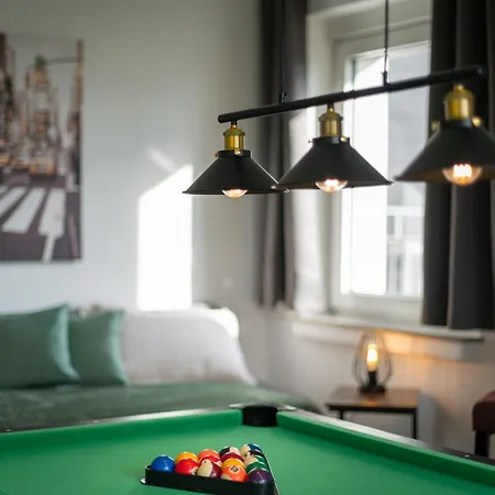 Homely-apartment Manhattanart, Zentral, Parkplatz, Billard,ps4, Dart, Balkon *