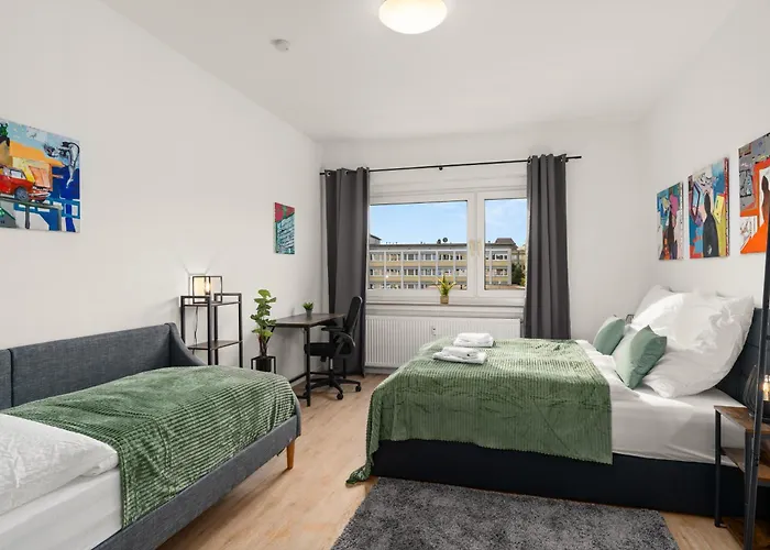 Homely-apartment Manhattanart, Zentral, Parkplatz, Billard,ps4, Dart, Balkon *