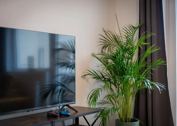 Homely-apartment Manhattanart, Zentral, Parkplatz, Billard,ps4, Dart, Balkon Apartment *