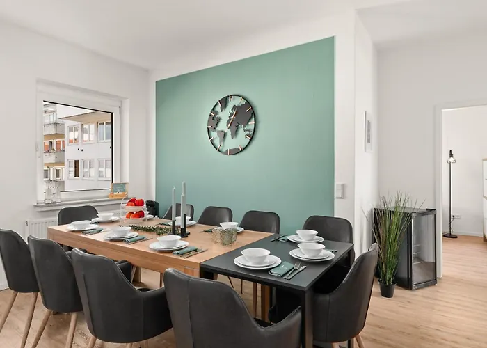 Homely-apartment Manhattanart, Zentral, Parkplatz, Billard,ps4, Dart, Balkon Apartment