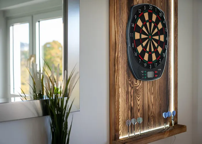 Homely-apartment Manhattanart, Zentral, Parkplatz, Billard,ps4, Dart, Balkon *